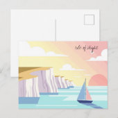 Carte Postale Île de Wight Angleterre Voyage (Devant / Derrière)
