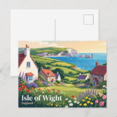 Carte Postale Île de Wight Royaume-Uni (Devant / Derrière)