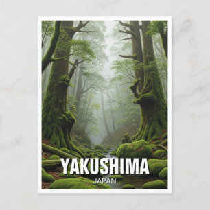 Carte Postale Ile de Yakushima Voyage au Japon