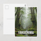 Carte Postale Ile de Yakushima Voyage au Japon (Devant / Derrière)