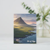 Carte Postale Île d'Eigg, voyage en Écosse (Debout devant)
