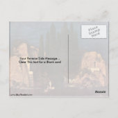 Carte Postale Île des morts par Arnold Bocklin (Dos)