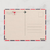 Carte Postale Ile des Palms phare SC Retro Sunset Souvenirs (Dos)