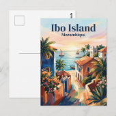 Carte Postale Île d'Ibo Mozambique (Devant / Derrière)