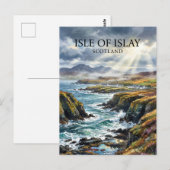 Carte Postale Île d'Islay Écosse (Devant / Derrière)