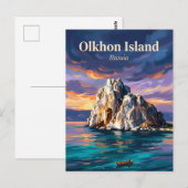 Carte Postale Île d'Olkhon Russie (Devant / Derrière)