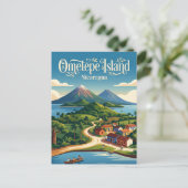 Carte Postale Île d'Ometepe Nicaragua (Debout devant)