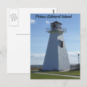 Carte Postale Île-du-Prince-Édouard - Phare (Devant / Derrière)
