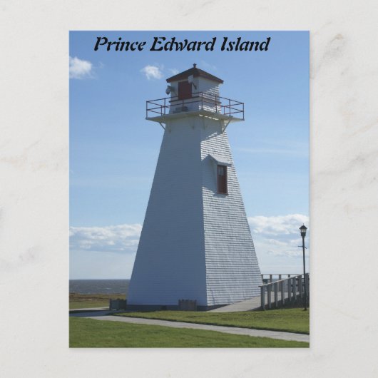 Carte Postale Île-du-Prince-Édouard - Phare (Devant)