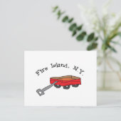 Carte Postale Île Fire (Debout devant)