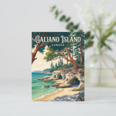 Carte Postale Île Galiano Canada (Debout devant)