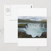 Carte Postale Île Godafoss (Devant / Derrière)
