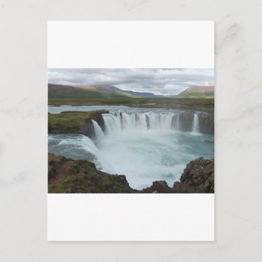 Carte Postale Île Godafoss (Devant)