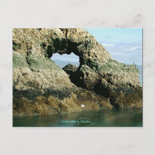 Carte Postale Île Gull, Alaska (Devant)