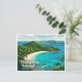 Carte Postale Île Hamilton Australie (Debout devant)