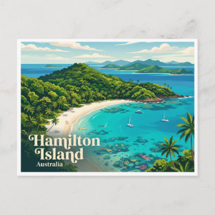 Carte Postale Île Hamilton Australie