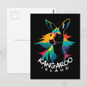 Carte Postale Île Kangourou (Devant / Derrière)