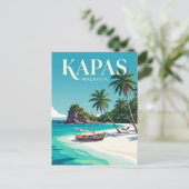 Carte Postale Île Kapas Malaisie (Debout devant)