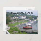 CARTE POSTALE ÎLE MACKAINC ÎLE MACKINAW (Devant / Derrière)