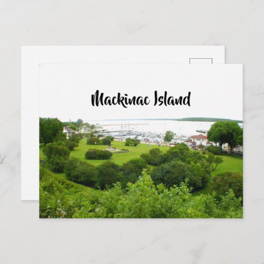 Carte Postale Île Mackinac (Devant / Derrière)