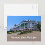 Carte Postale Île Mackinac Michigan (Devant / Derrière)