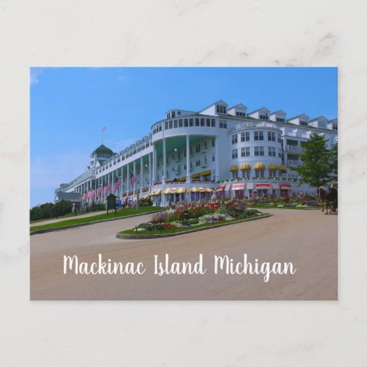 Carte Postale Île Mackinac Michigan (Devant)