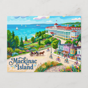 Carte Postale Île Mackinac Michigan