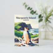 Carte Postale Île Macquarie Australie (Debout devant)
