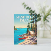 Carte Postale Île Manitoulin Canada (Debout devant)