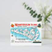 Carte Postale Île Manitoulin Canada (Debout devant)