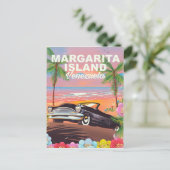 Carte Postale Île Margarita - affiche de voyage du Venezuela (Debout devant)