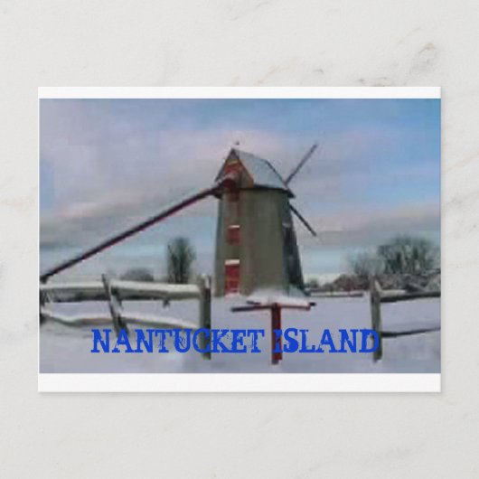 Carte Postale Île Nantucket (Devant)