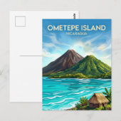 Carte Postale Île Ometepe Nicaragua (Devant / Derrière)