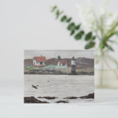 Carte Postale Île Ram Maine (Debout devant)