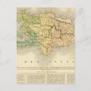 Carte Postale Île Saint-Domingue ou Haïti