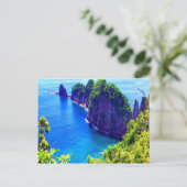 Carte Postale île samoa américain mer pittoresque (Debout devant)