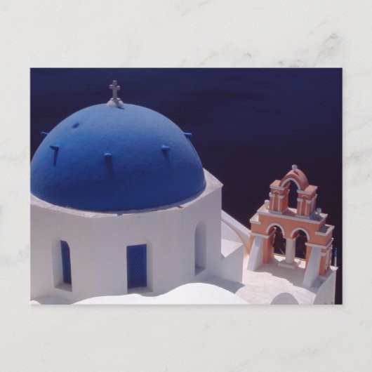 Carte postale Île Santorin, Grèce (Devant)