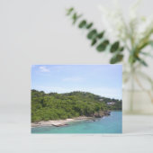 Carte Postale Île tropicale (Debout devant)