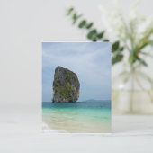 Carte Postale île tropicale (Debout devant)