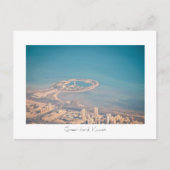 Carte Postale Île verte, Kowéit (Devant)