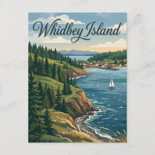 Carte Postale Île Whidbey, Washington