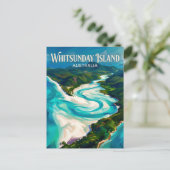Carte Postale Île Whitsunday Australie (Debout devant)