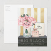 Carte Postale Île Wild | Big Fashion Book (Devant / Derrière)