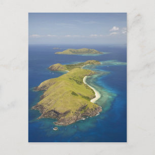 Carte Postale Île Yanuya, îles Mamanuca, Fidji