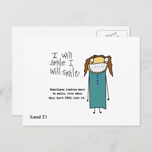 Carte postale iLead (Devant / Derrière)