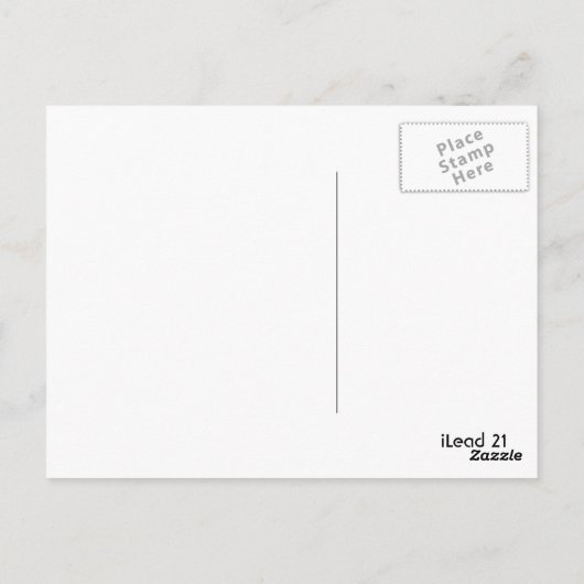 Carte postale iLead (Dos)