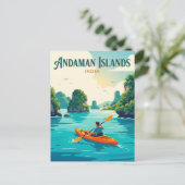 Carte Postale Îles Andaman Inde (Debout devant)