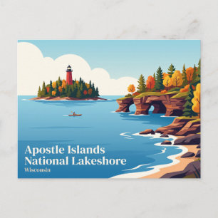 Carte Postale Îles Apostle National Lakeshore Wisconsin