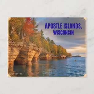 Carte Postale Îles Apostle Wisconsin