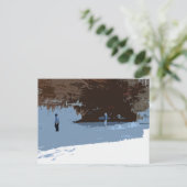 Carte Postale Iles Apôtres GLACES Nationales Lakeshore (Debout devant)